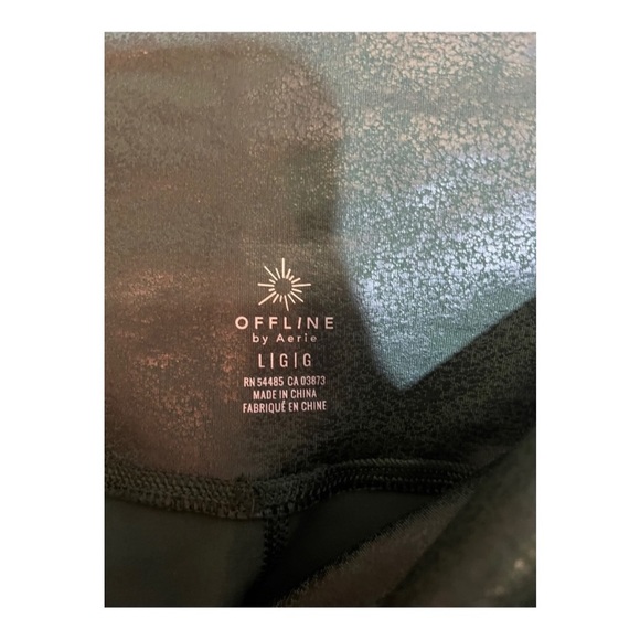 Aerie Green Legging - Picture 4 of 4